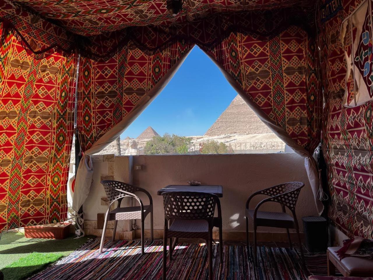 Kemet Pyramids Room View Cairo Exterior foto